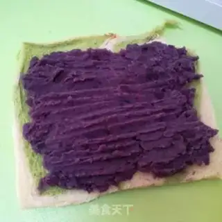 Make Purple banana rolls step 6