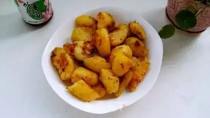 Make A hot little potato step 7