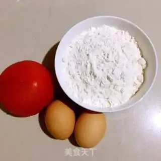 Make Tomato egg oak soup step 0