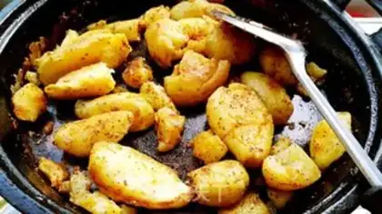 Make A hot little potato step 11