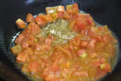 Make Western red soup step 3