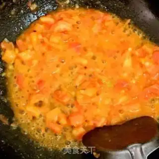 Make Tomato egg oak soup step 7