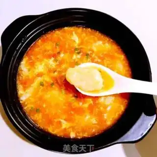 Make Tomato egg oak soup step 13