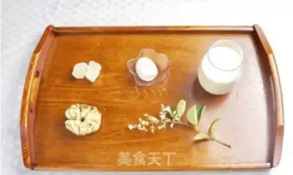Make Fresh lily egg soy step 0