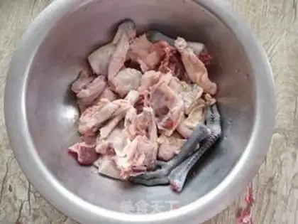 Make Sea belt chicken step 2