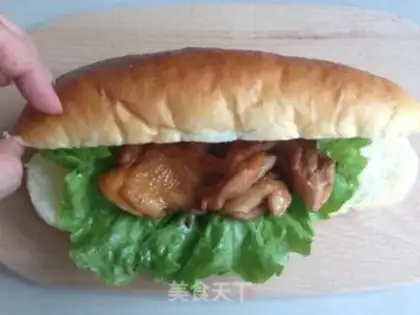Make Take the chicken sandwich step 7