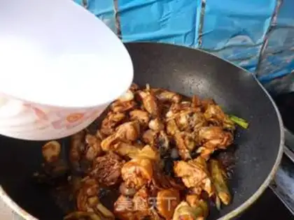 Make Sea belt chicken step 9