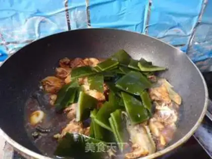 Make Sea belt chicken step 10