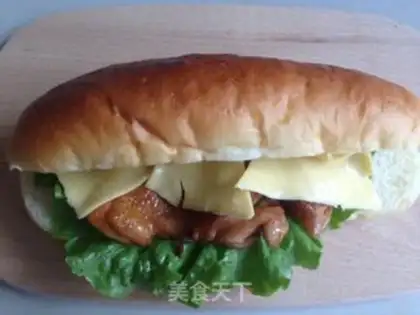 Make Take the chicken sandwich step 8