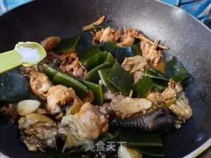 Make Sea belt chicken step 11