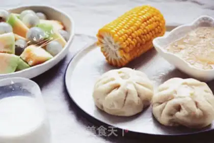 Make Celery pork buns step 15