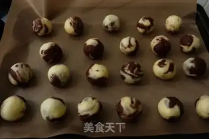 Make Chocolate tumbles step 8
