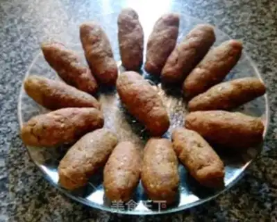 Make Dried beef balls step 4
