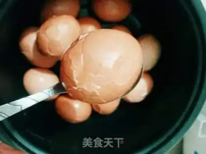 Make Five spicy tea eggs step 6