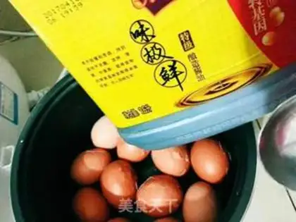 Make Five spicy tea eggs step 7