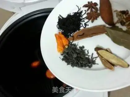 Make Five spicy tea eggs step 9
