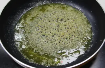 Make Green bean cake step 5
