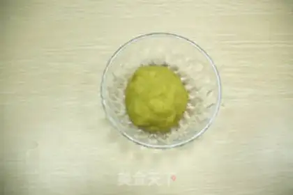 Make Green bean cake step 6