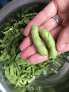 Make Salt-water beans step 2