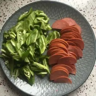 Make Pepper for ham step 1