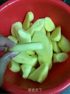 Make Guangdong pig-foot ginger step 2