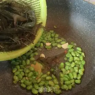 Make Shrimp beans step 2