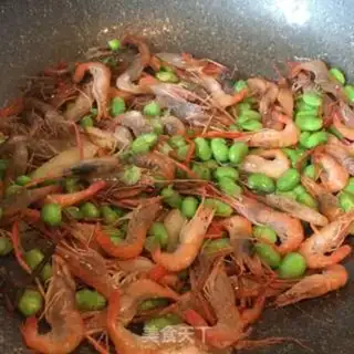 Make Shrimp beans step 3