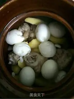 Make Guangdong pig-foot ginger step 5