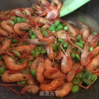 Make Shrimp beans step 5