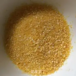 Make Corn bar, porridge step 1