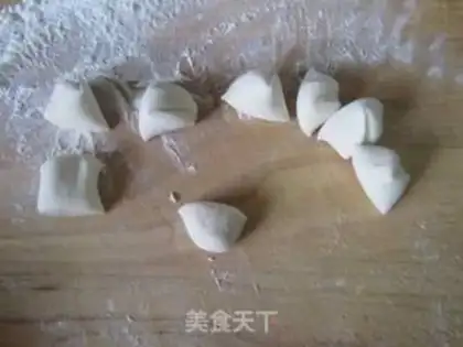 Make Three cranberry dumplings step 7
