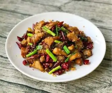 Make Spicy chicken step 12