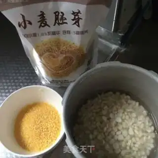Make Corn bar, porridge step 2