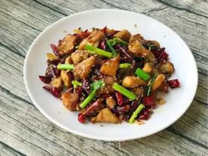 Make Spicy chicken step 13