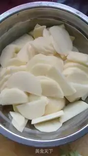 Make They used to make potato chips step 2