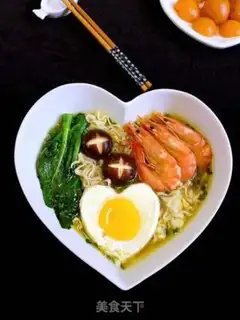 Make Shrimp egg noodles step 10