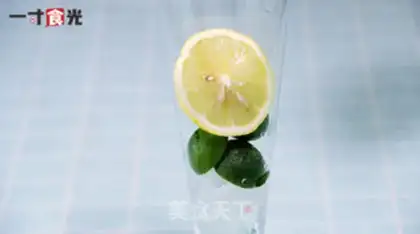 Make Lemon mint step 1