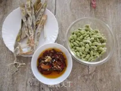 Make The fungus oils dry the beans step 0
