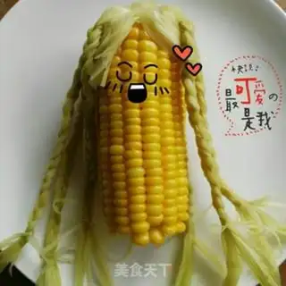 Make Fancy braid corn step 4