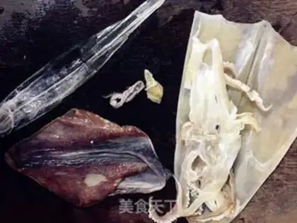 Make Gold dry squid step 2