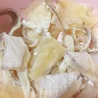 Make Gold dry squid step 4
