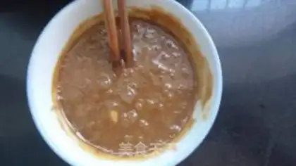 Make Hands tore up the eggplant step 5