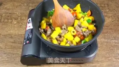 Make Pineapple beef step 6