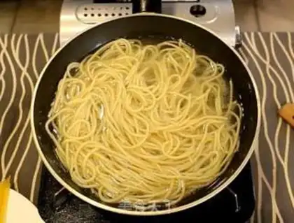 Make Black pepper pasta step 1