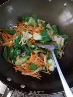 Make Fried noodles step 8