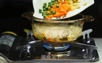 Make Five-colored rice step 1