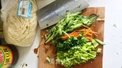 Make Old Beijing noodles step 8