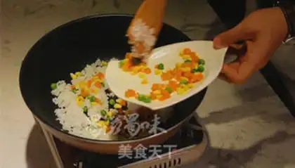 Make Five-colored rice step 3