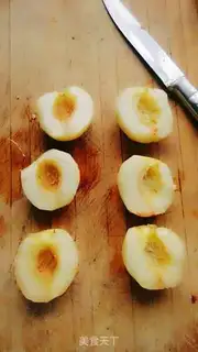 Make Fresh peach lemon fruit tea step 3