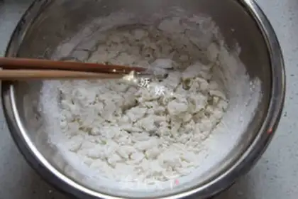 Make Red sugar, lasagna step 1